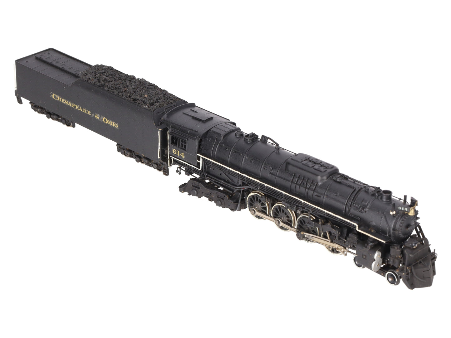 Olympia HO BRASS C&O 4-8-4 Steam Locomotive & Tender #614