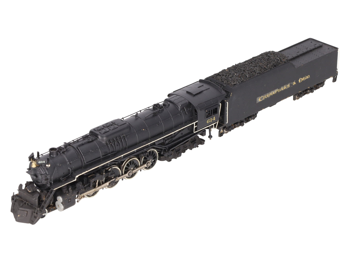 Olympia HO BRASS C&O 4-8-4 Steam Locomotive & Tender #614