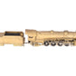 Toby O Scale 2-Rail Brass 4-8-2 Steam Locomotive & Tender - Undecorated VG