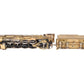 Toby O Scale 2-Rail Brass 4-8-2 Steam Locomotive & Tender - Undecorated VG