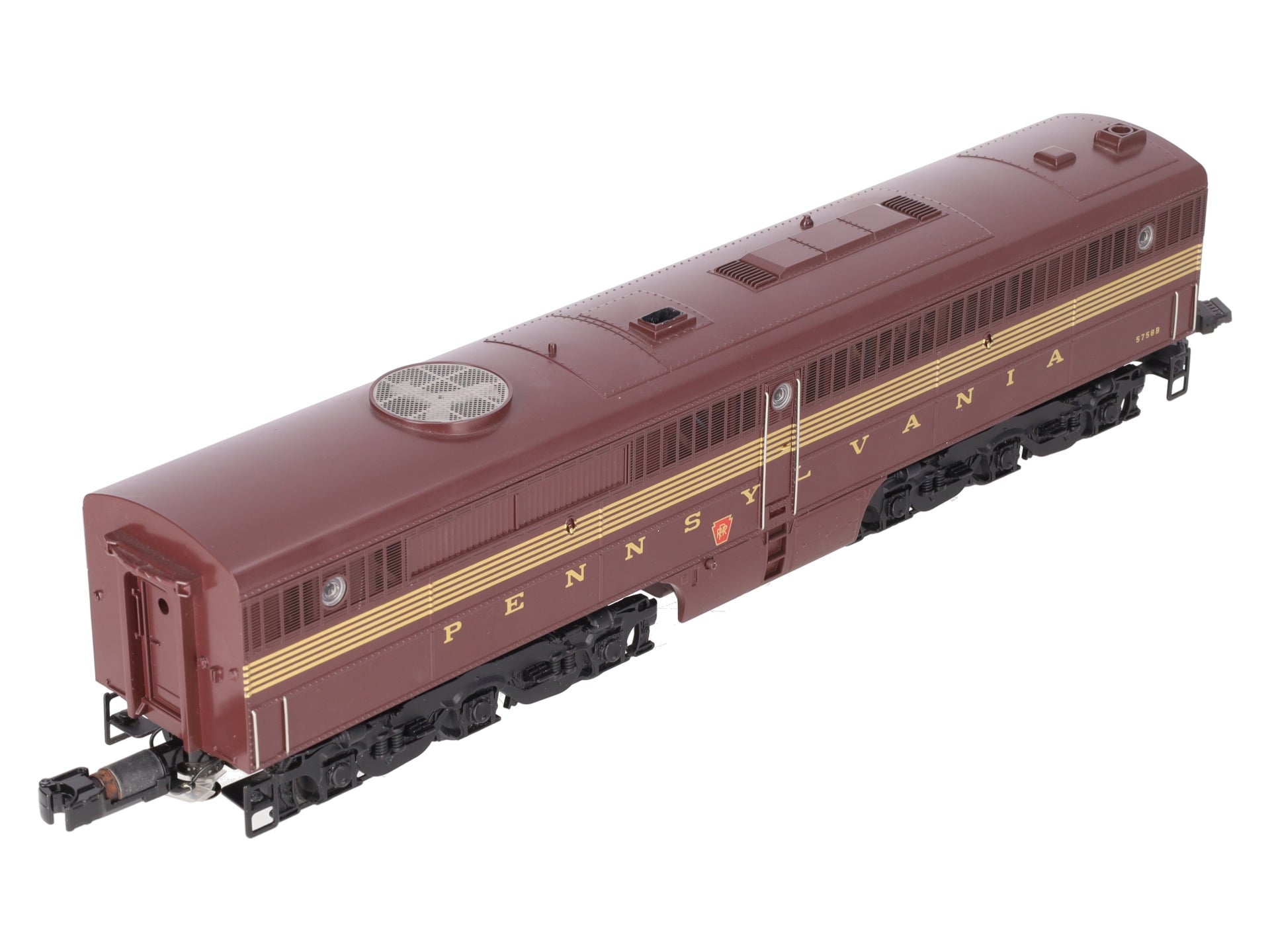 MTH 5758B O Pennsylvania Tuscan Red 3-Rail Alco PA B-Unit Diesel VG