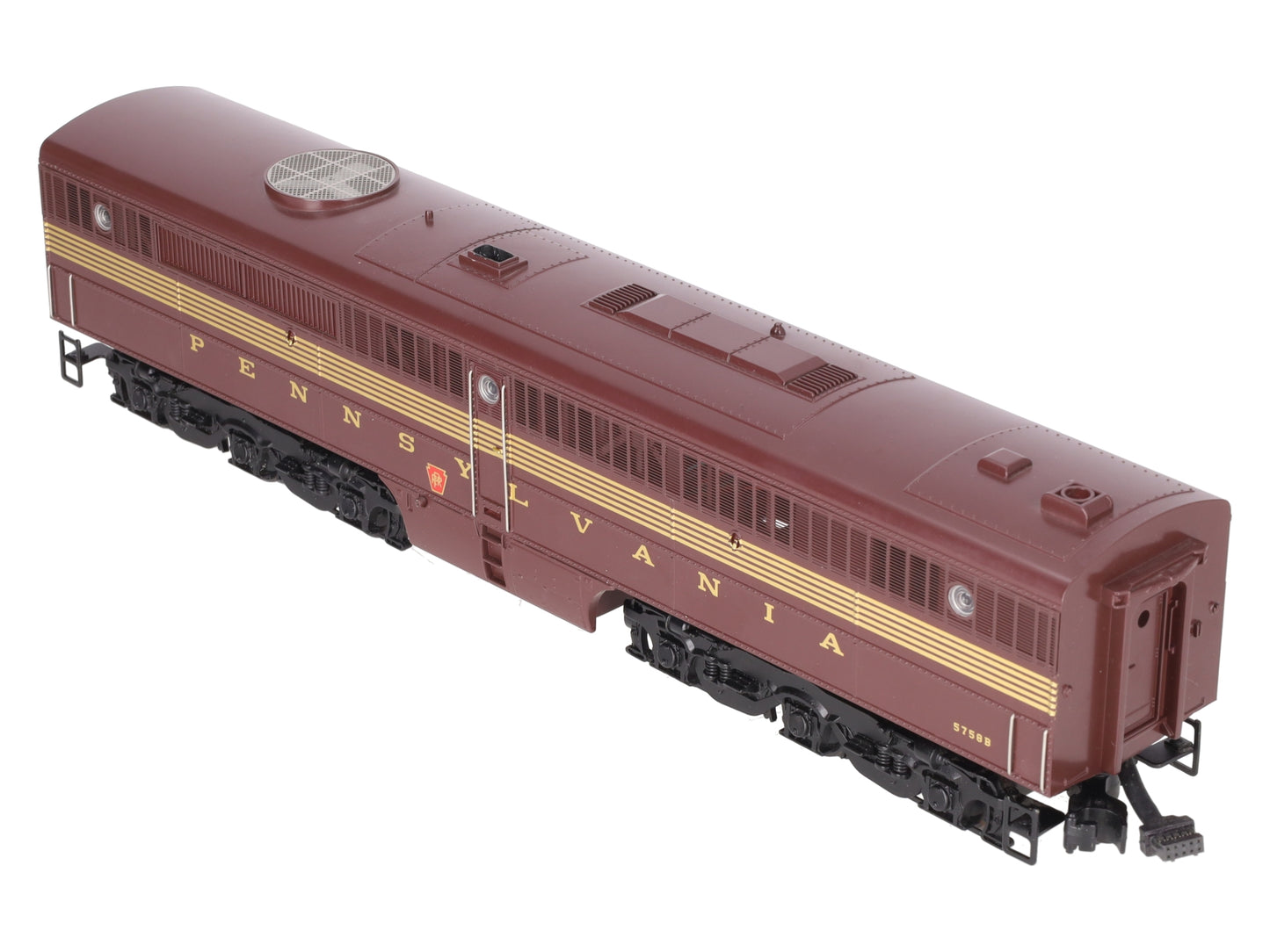 MTH 5758B O Pennsylvania Tuscan Red 3-Rail Alco PA B-Unit Diesel VG