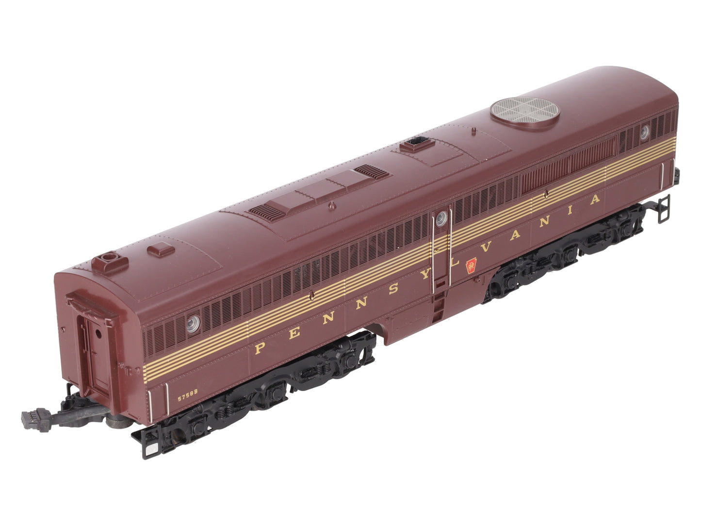 MTH 5758B O Pennsylvania Tuscan Red 3-Rail Alco PA B-Unit Diesel VG