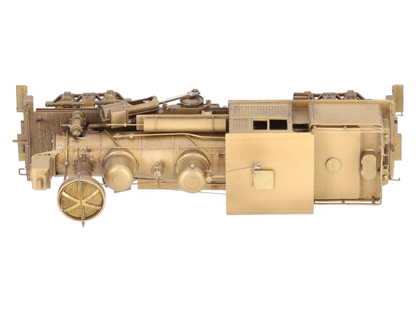 United Models HO Scale BRASS Classic Railroad Logging Climax Class B EX/Box