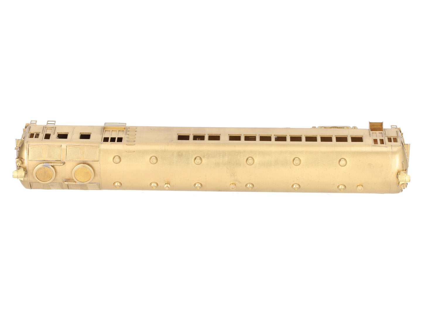 Suydam 350 Brass Powered Brill Gas-Electric 75 Ft. Combination Coach EX/Box