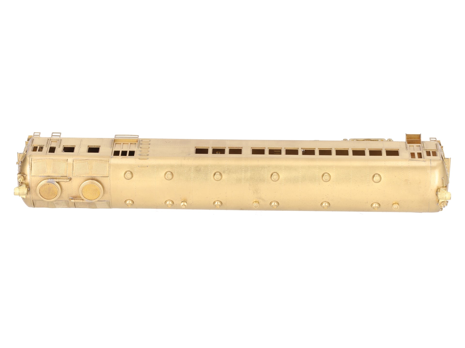 Suydam 350 Brass Powered Brill Gas-Electric 75 Ft. Combination Coach EX/Box