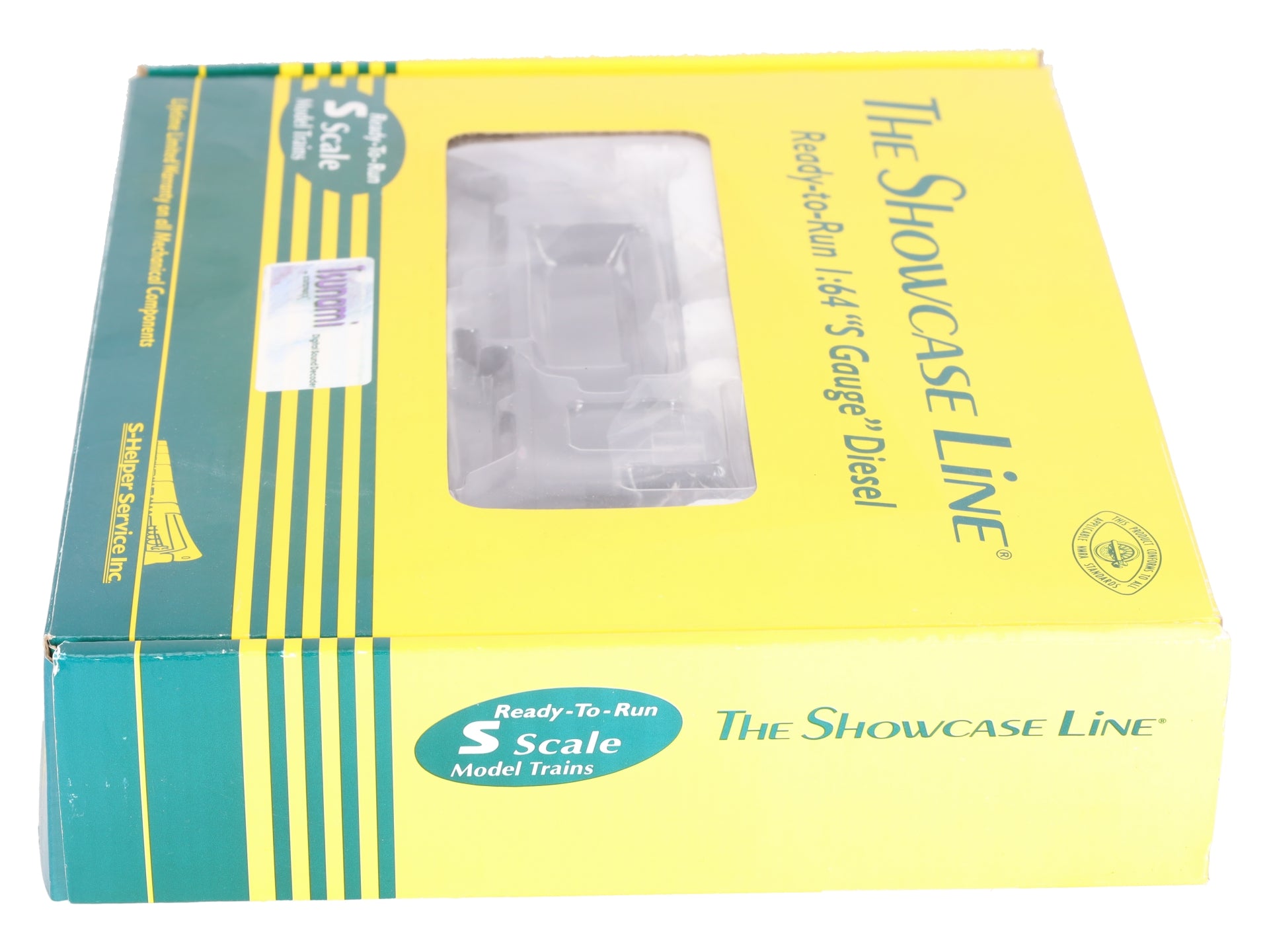 S-Helper 01978 S Scale Undecorated Black SW8/9 switcher DCC w/Tsunami sound EX/Box