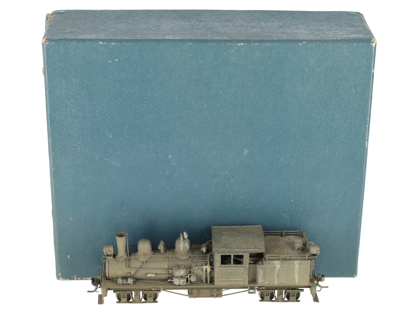 United Models HO Scale BRASS 2-Truck Shay Class "B" Geared Locomotive-Weathered/Box