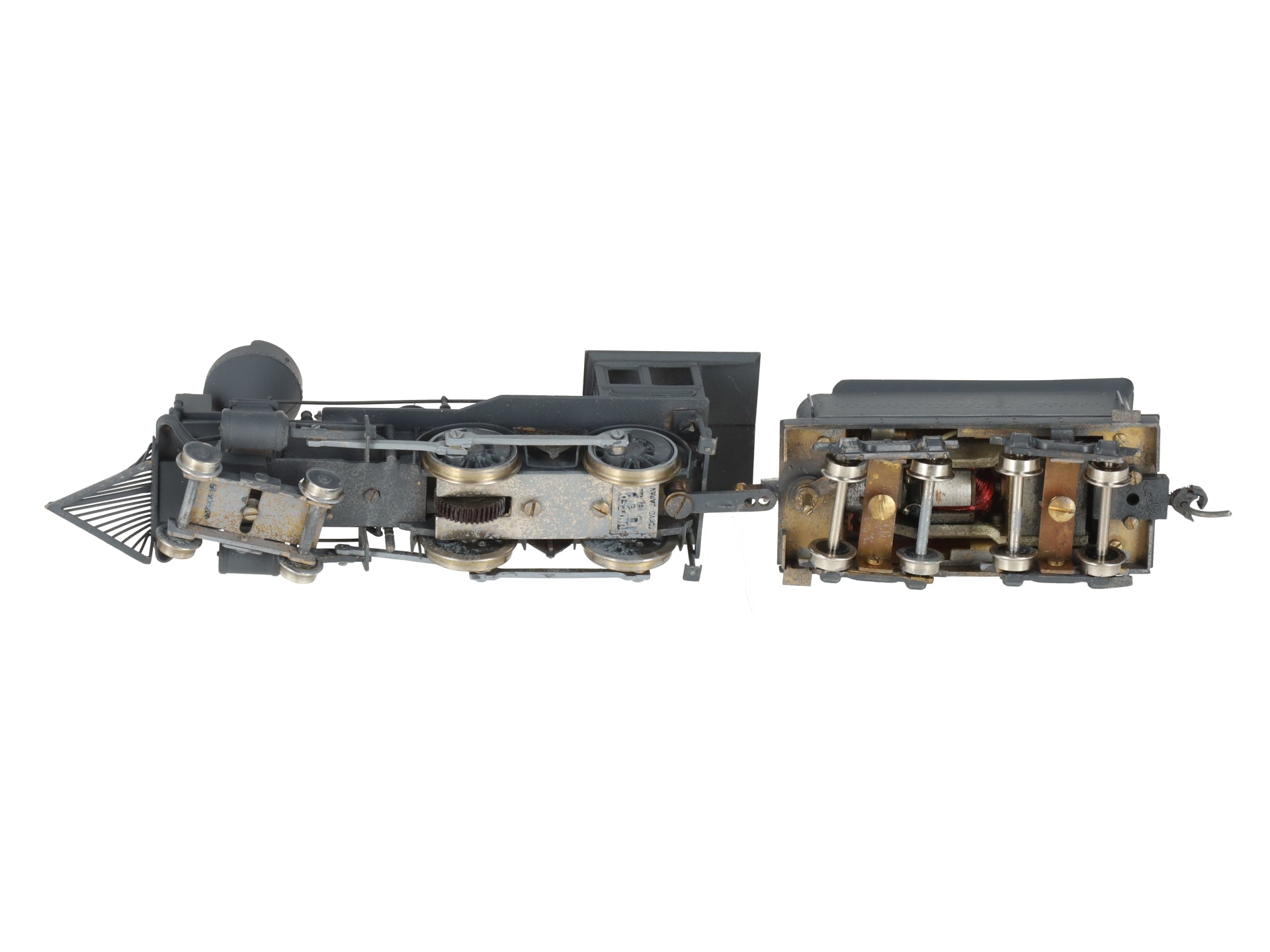 United Models HO Scale 11 V&T Reno 4-4-0 Steam Loco & Tender -Painted/Box