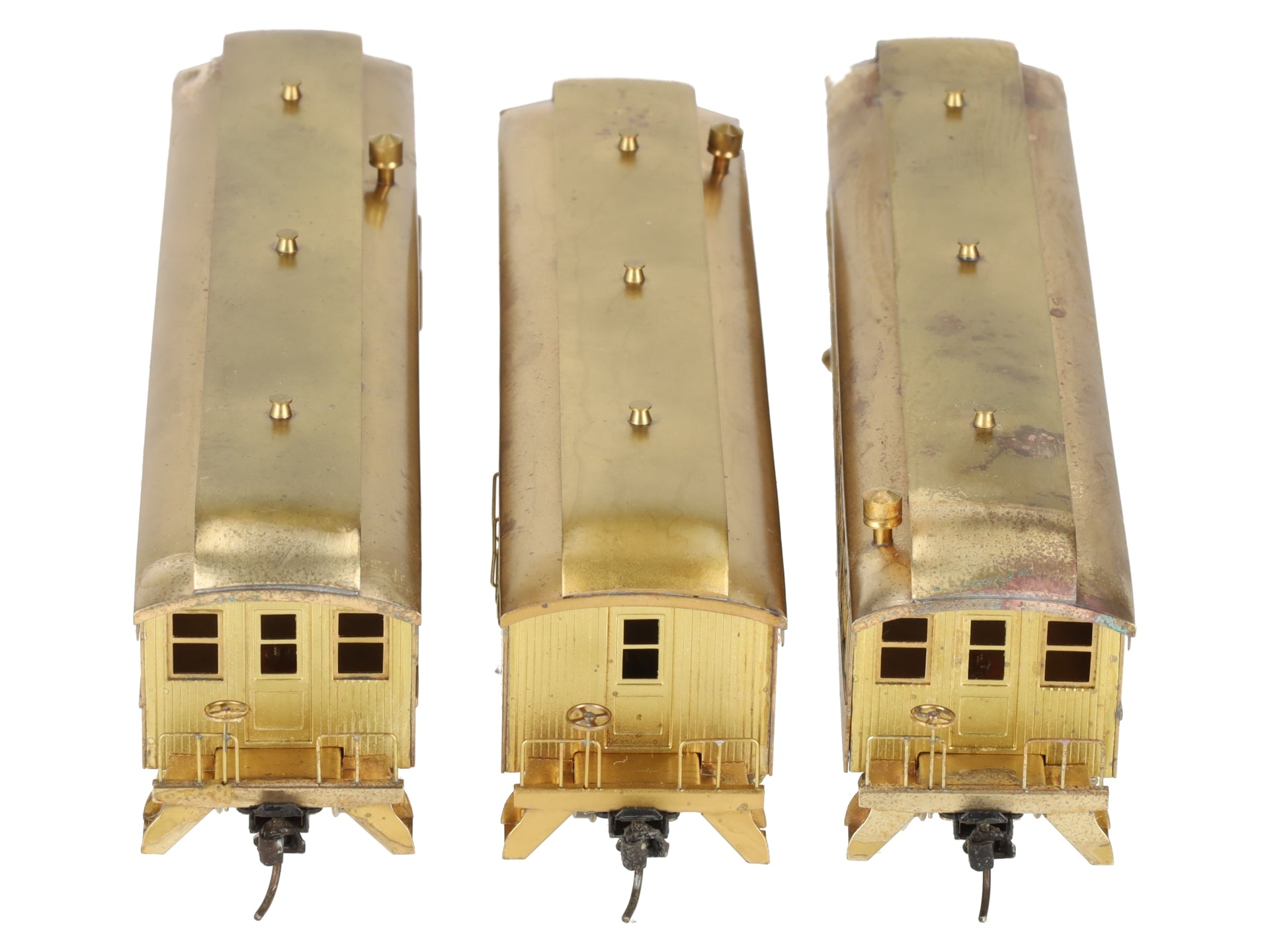 Fujiyama BRASS HO Passenger Pacific Fast Mail P Misc. Roads (Set of 3) EX/Box