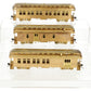 Fujiyama BRASS HO Passenger Pacific Fast Mail P Misc. Roads (Set of 3) EX/Box