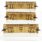 Fujiyama BRASS HO Passenger Pacific Fast Mail P Misc. Roads (Set of 3) EX/Box
