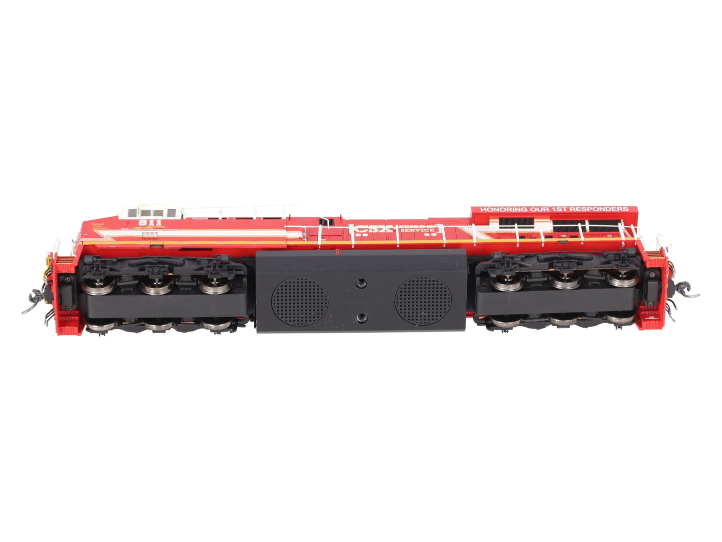 MTH 80-2400-1 HO CSX First Responders ES44AC Diesel Locomotive w/PS 3.0 #911 EX/Box