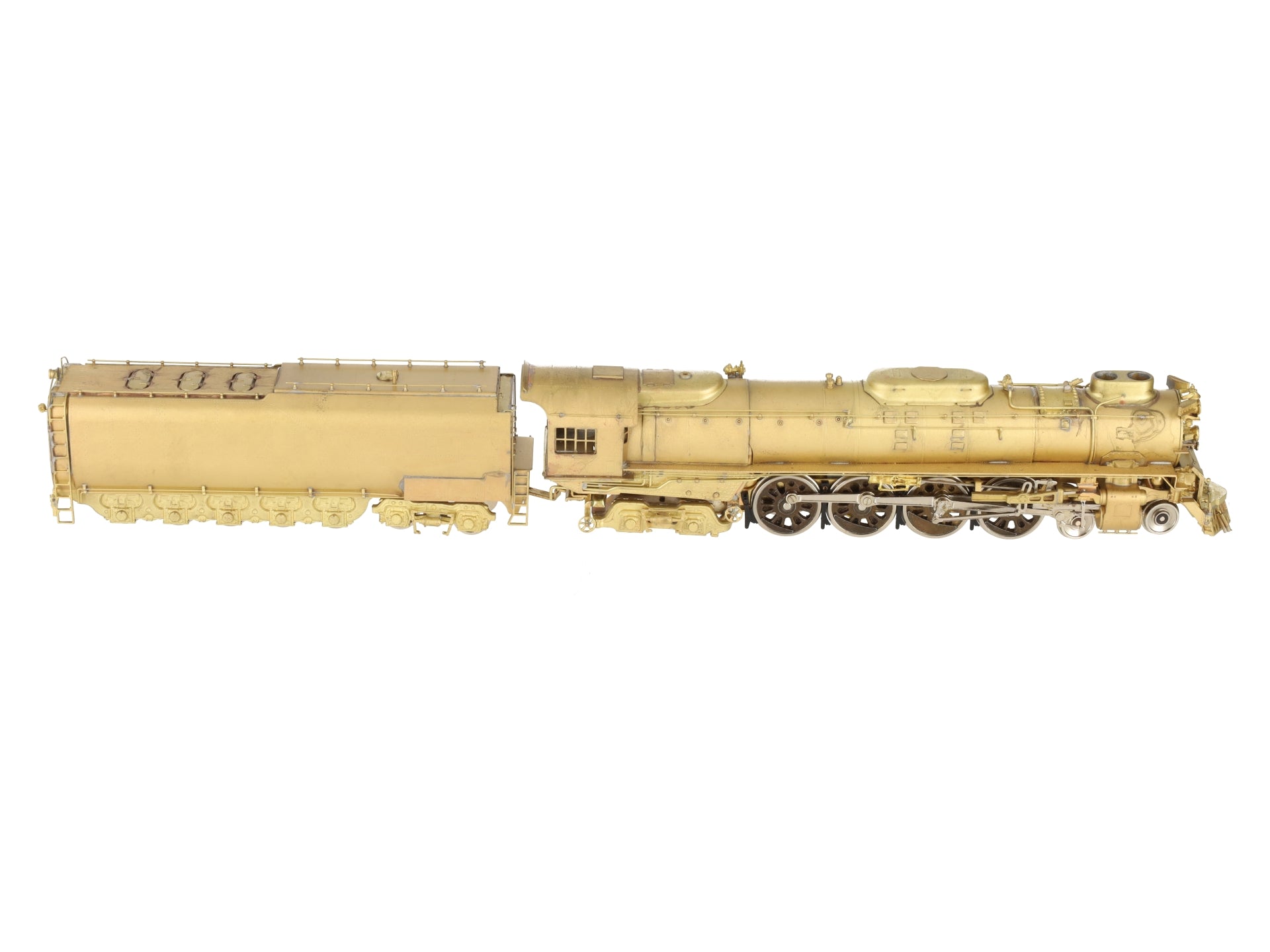 Katsumi HO BRASS Union Pacific FEF-3 4-8-4 Steam Locomotive & Tender- Unpainted EX/Box