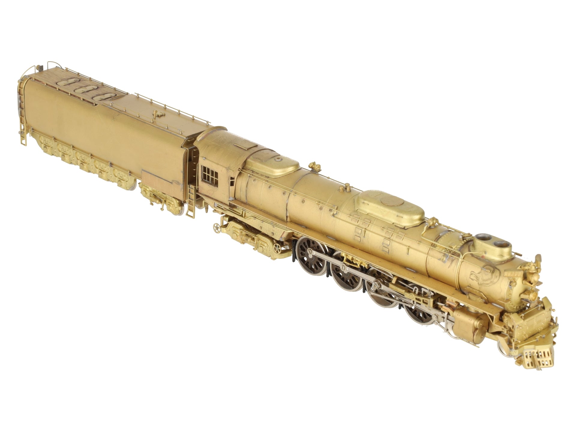 Katsumi HO BRASS Union Pacific FEF-3 4-8-4 Steam Locomotive & Tender- Unpainted EX/Box