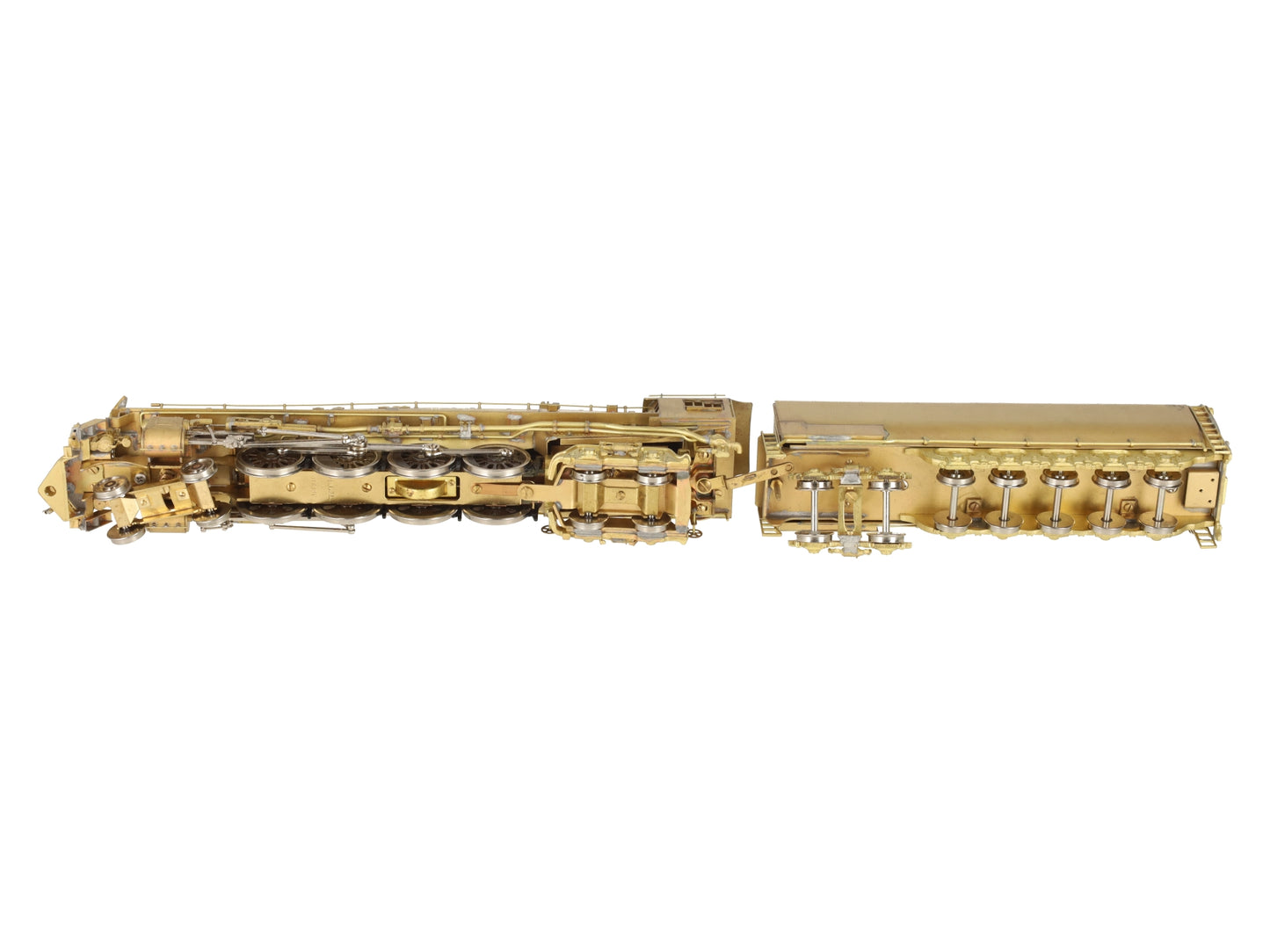 Katsumi HO BRASS Union Pacific FEF-3 4-8-4 Steam Locomotive & Tender- Unpainted EX/Box