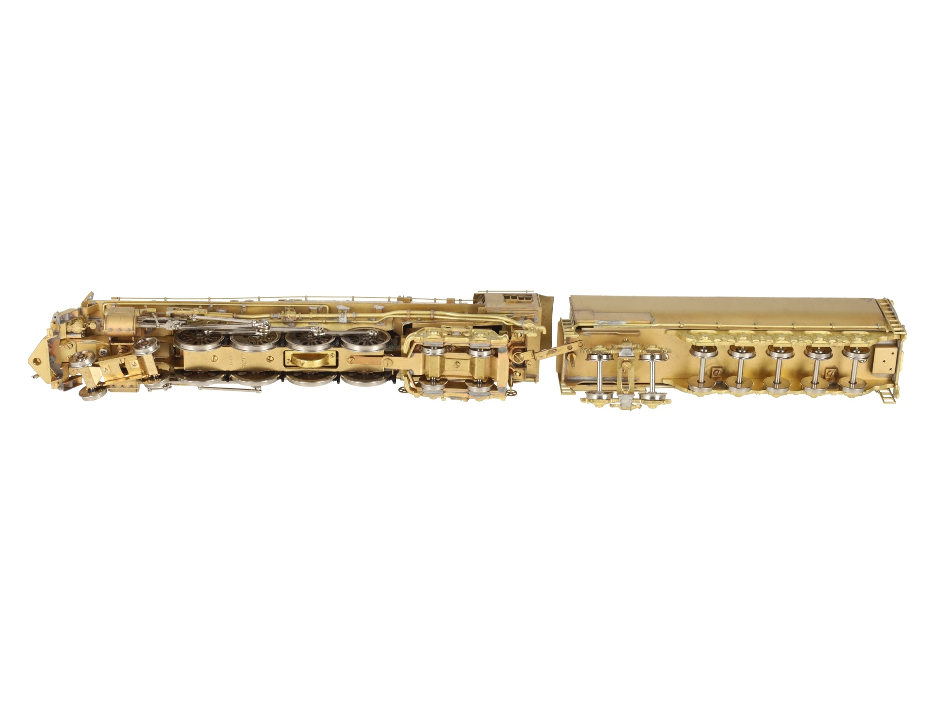 Katsumi HO BRASS Union Pacific FEF-3 4-8-4 Steam Locomotive & Tender- Unpainted EX/Box