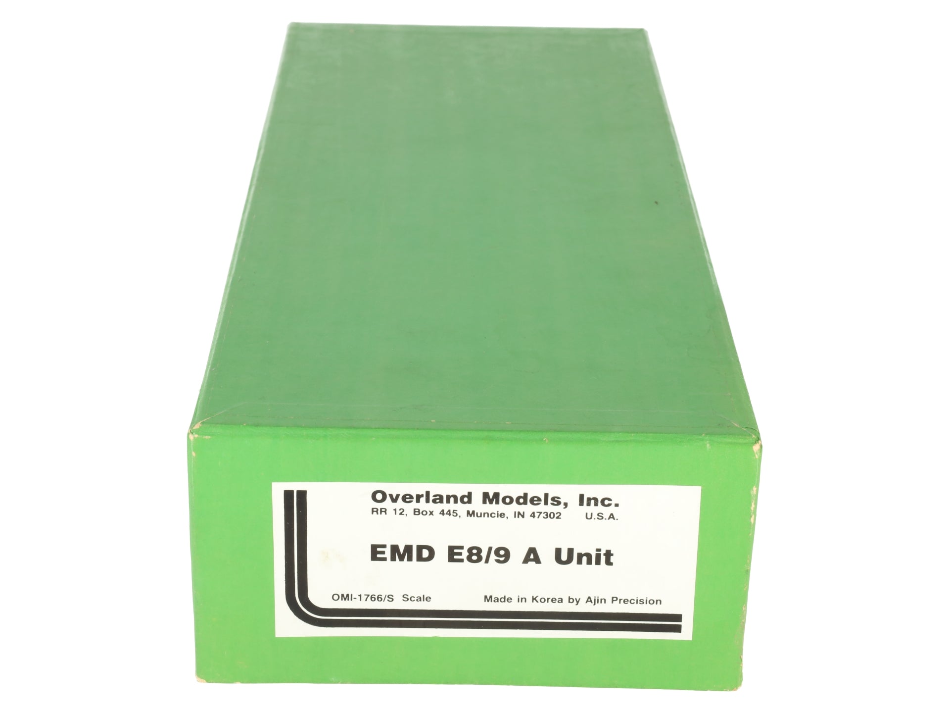 Overland OMI-1766 S Scale BRASS EMD E8/9 Powered A Unit Diesel -Painted/Box