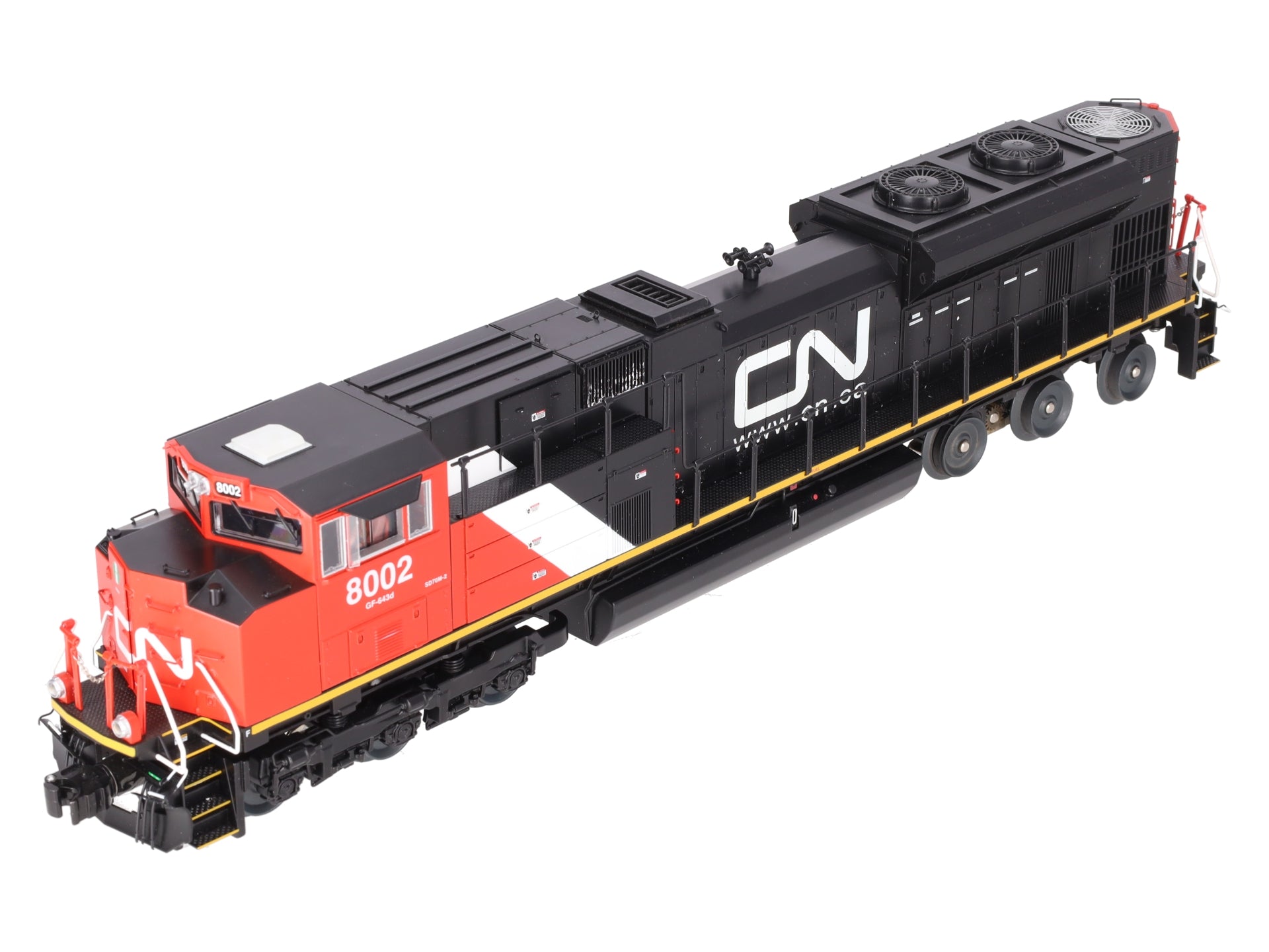 Lionel 6-28313 O Gauge Canadian National Legacy SD70M-2 Diesel #8002 VG/Box
