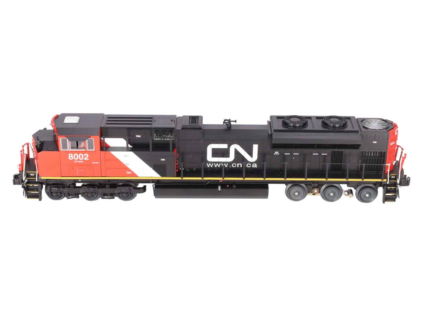 Lionel 6-28313 O Gauge Canadian National Legacy SD70M-2 Diesel #8002 VG/Box