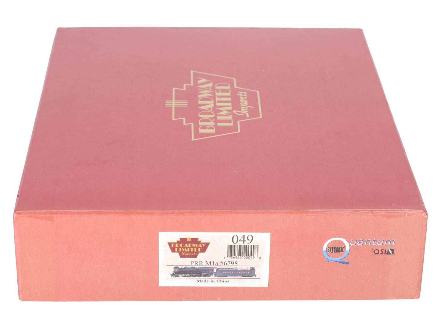 Broadway Limited 49 HO Pennsylvania Railroad Paragon™ Series Steam 4-8-2 #6798 VG/Box