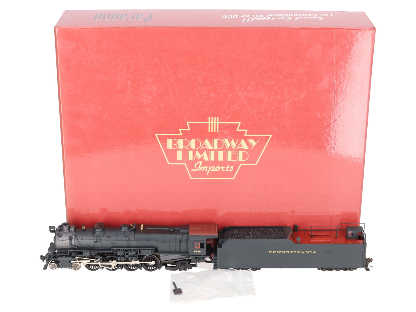 Broadway Limited 49 HO Pennsylvania Railroad Paragon™ Series Steam 4-8-2 #6798 VG/Box