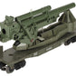 Lionel 6651 Vintage O USMC Olive Drab Cannon Car w/ Shells EX