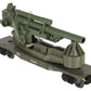 Lionel 6651 Vintage O USMC Olive Drab Cannon Car w/ Shells EX