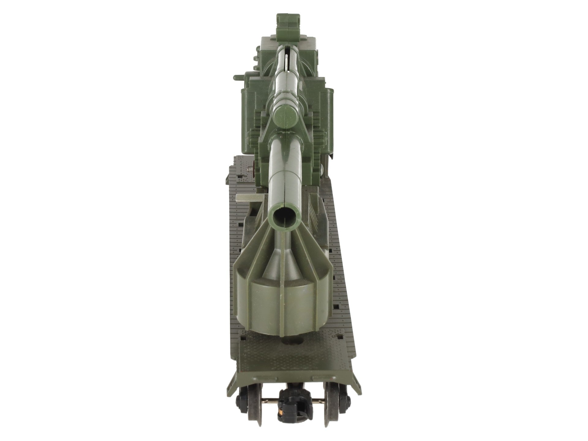 Lionel 6651 Vintage O USMC Olive Drab Cannon Car w/ Shells EX