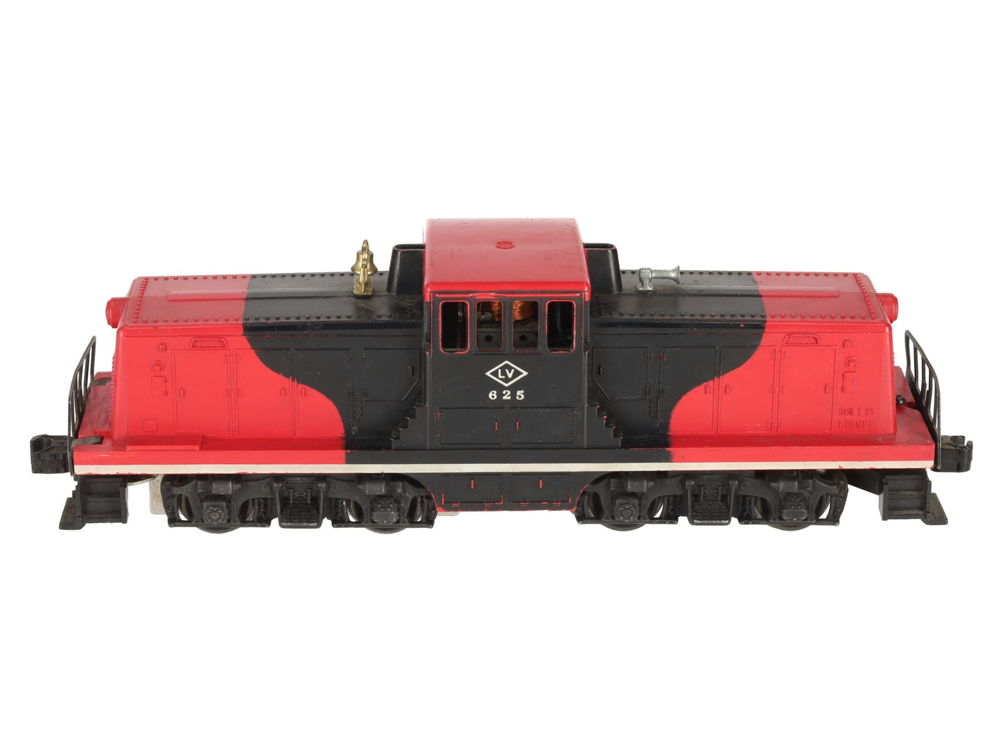 Lionel 625 Vintage O Lehigh Valley Red & Black 44 Ton Diesel Switcher VG