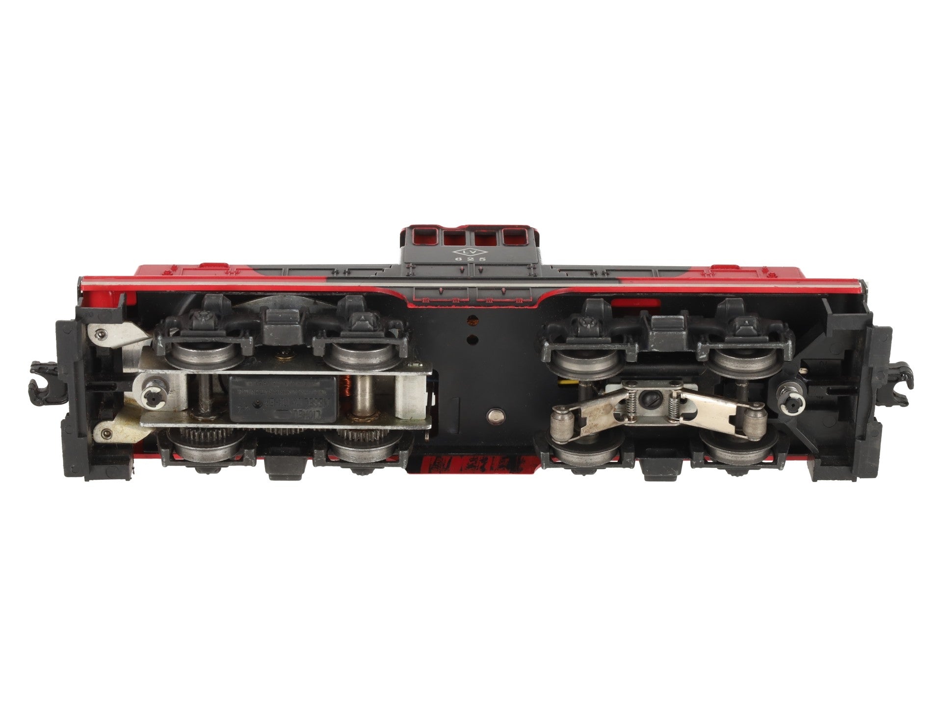 Lionel 625 Vintage O Lehigh Valley Red & Black 44 Ton Diesel Switcher VG