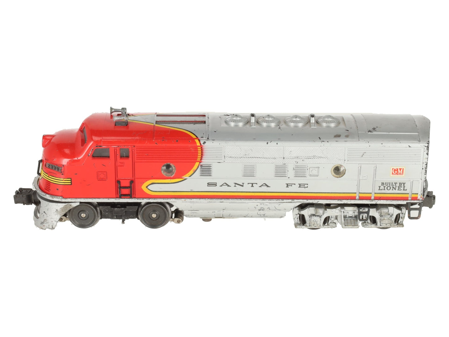 Lionel 2333 Vintage O Gauge Santa Fe F3 Powered A Diesel Locomotive