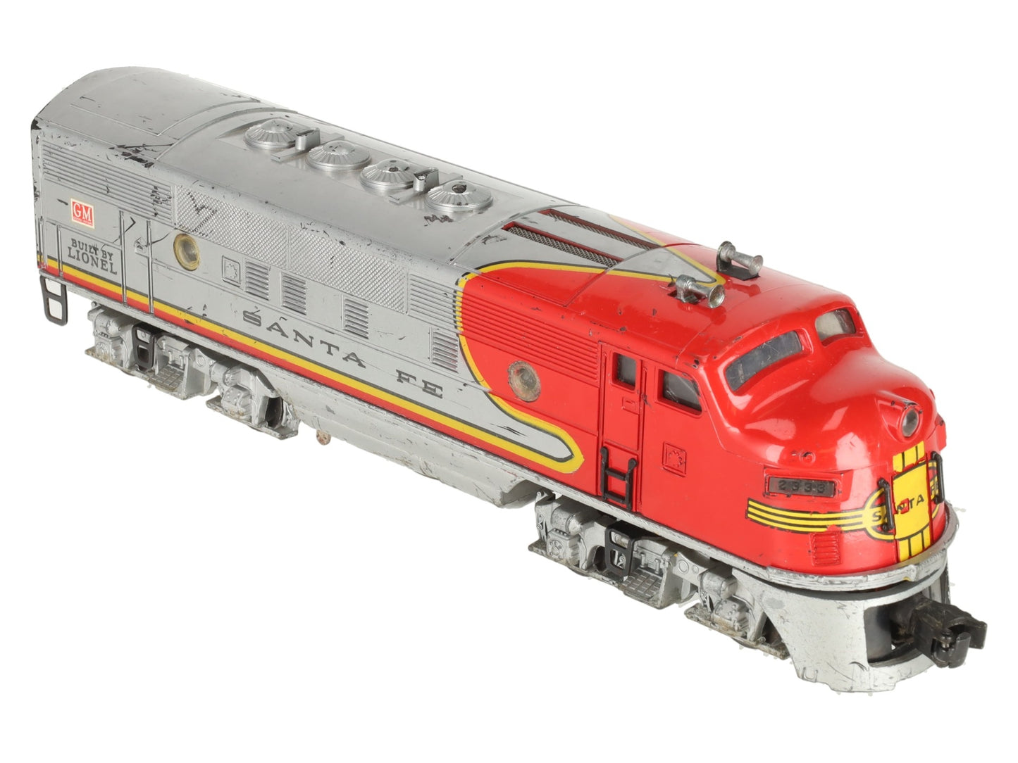 Lionel 2333 Vintage O Gauge Santa Fe F3 Powered A Diesel Locomotive