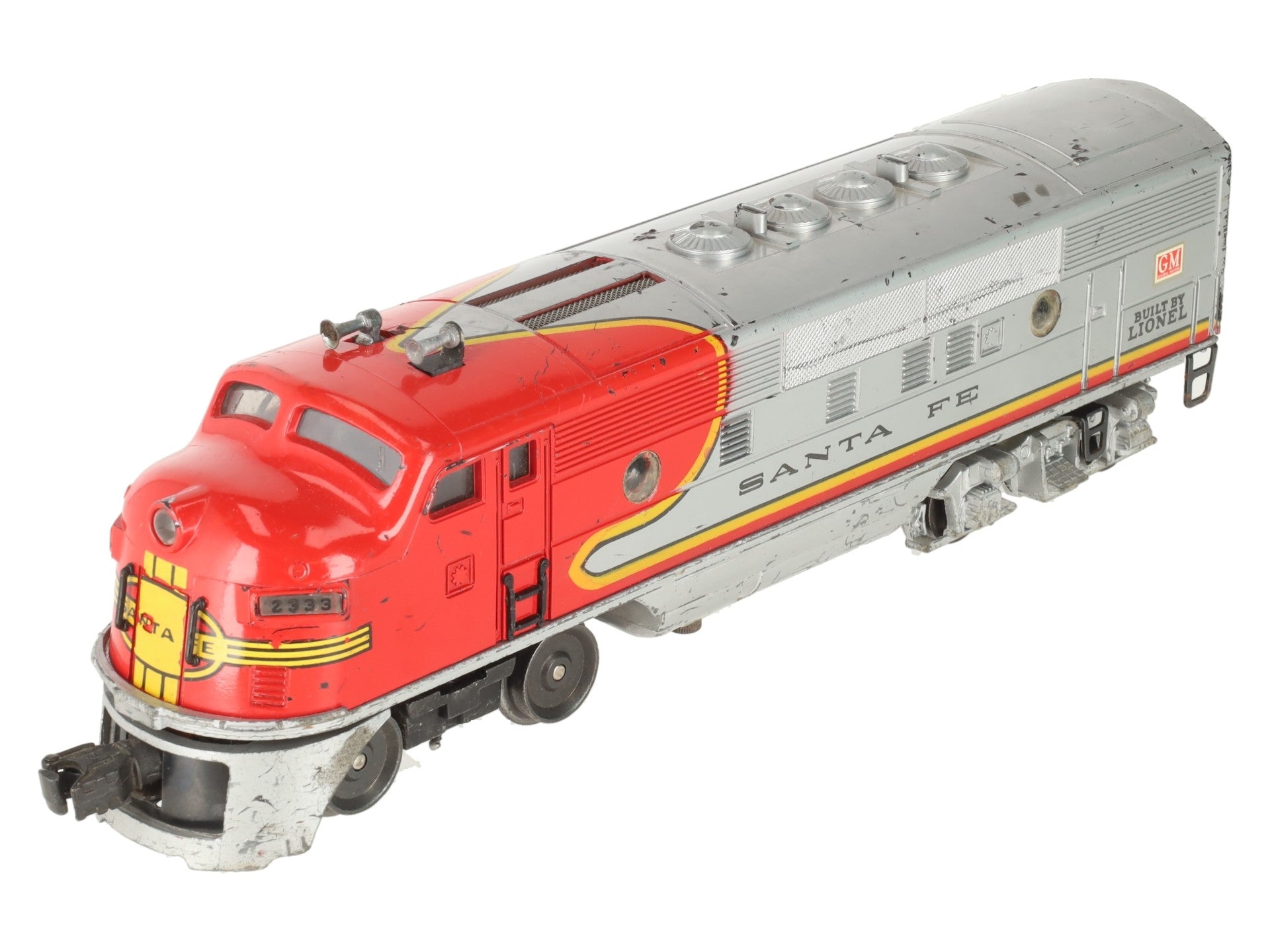 Lionel 2333 Vintage O Gauge Santa Fe F3 Powered A Diesel Locomotive