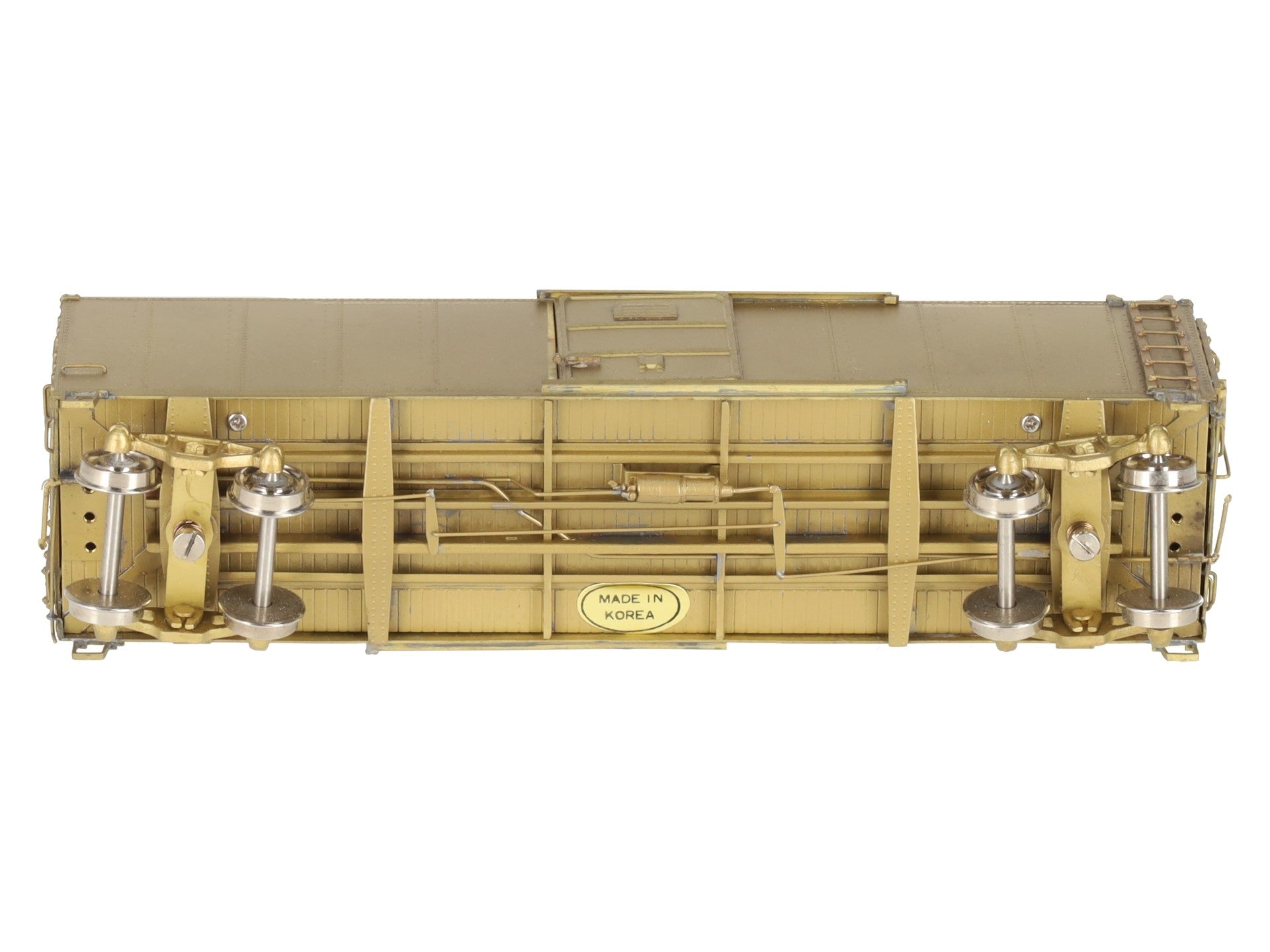 Oriental Limited 0893 HO Scale BRASS Unpainted Chesapeake & Ohio Box Car EX/Box