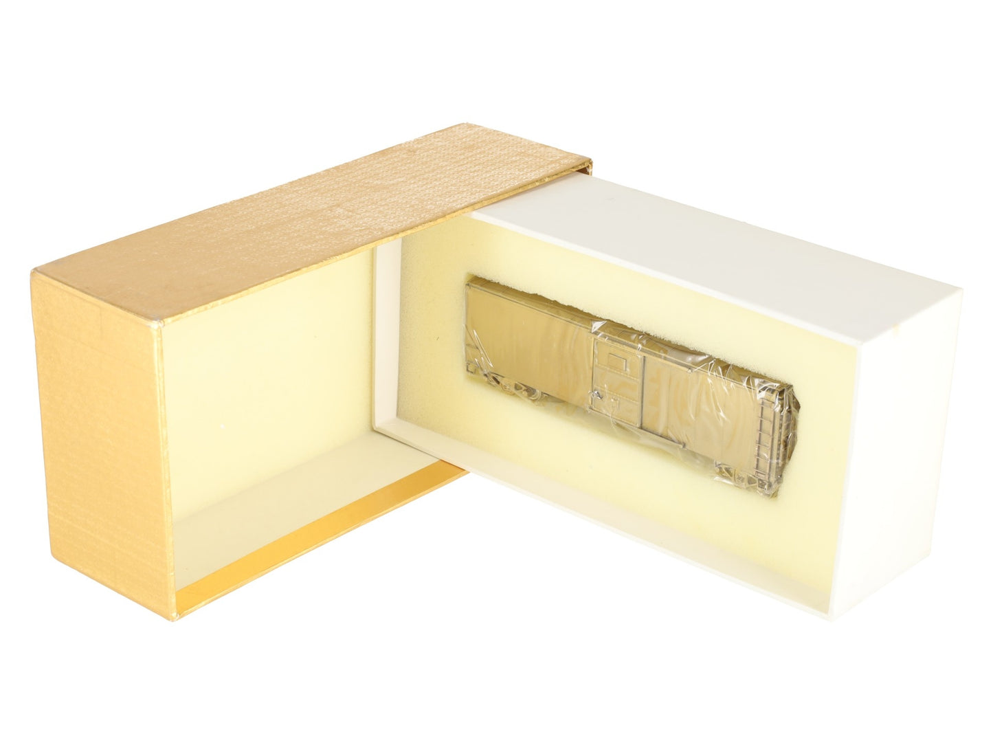Oriental Limited 0893 HO Scale BRASS Unpainted Chesapeake & Ohio Box Car EX/Box