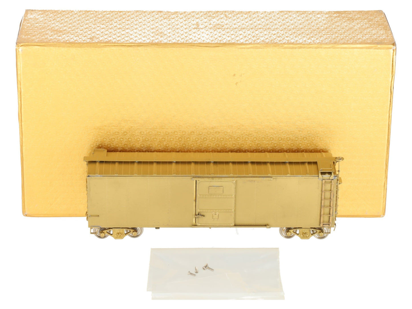 Oriental Limited 0893 HO Scale BRASS Unpainted Chesapeake & Ohio Box Car EX/Box