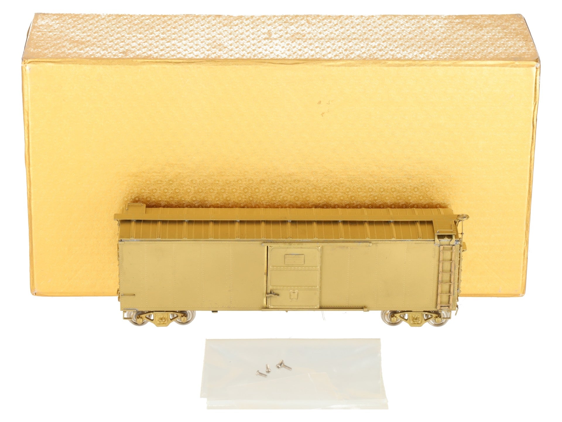 Oriental Limited 0893 HO Scale BRASS Unpainted Chesapeake & Ohio Box Car EX/Box