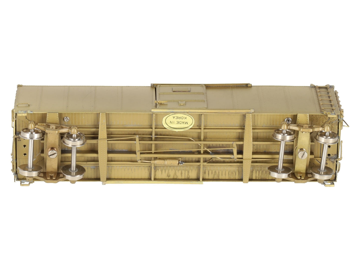 Oriental Limited 0893 HO Scale BRASS Unpainted Chesapeake & Ohio Box Car EX/Box
