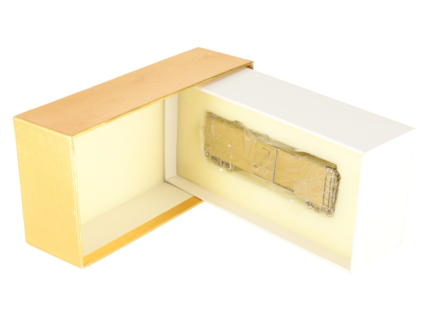 Oriental Limited 0893 HO Scale BRASS Unpainted Chesapeake & Ohio Box Car EX/Box