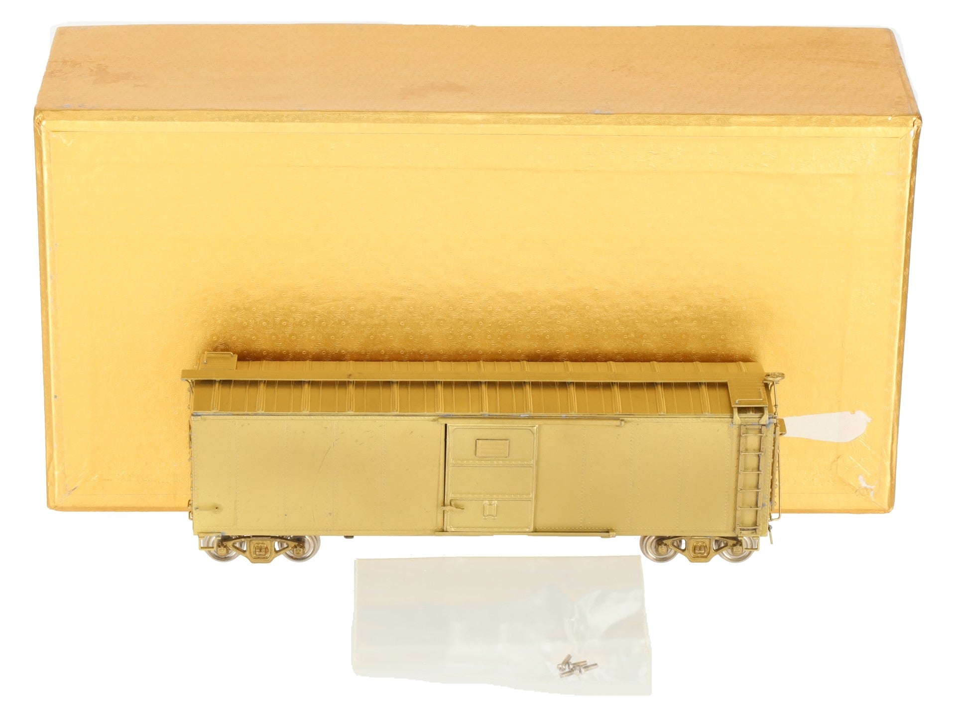 Oriental Limited 0893 HO Scale BRASS Unpainted Chesapeake & Ohio Box Car EX/Box