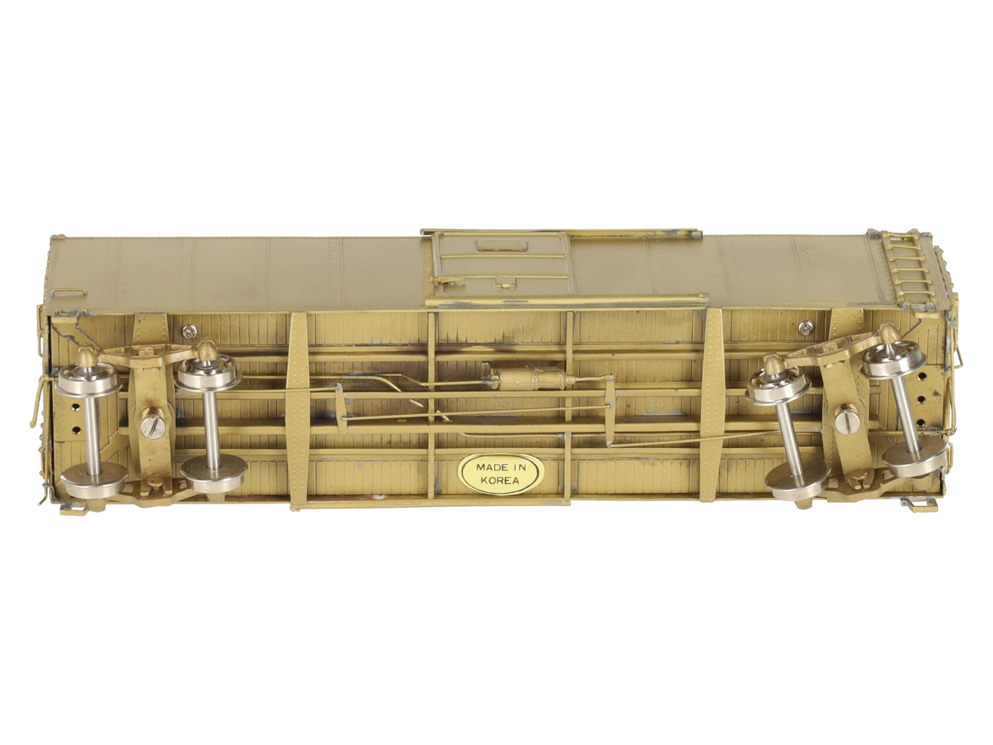 Oriental Limited 0893 HO Scale BRASS Unpainted Chesapeake & Ohio Box Car EX/Box