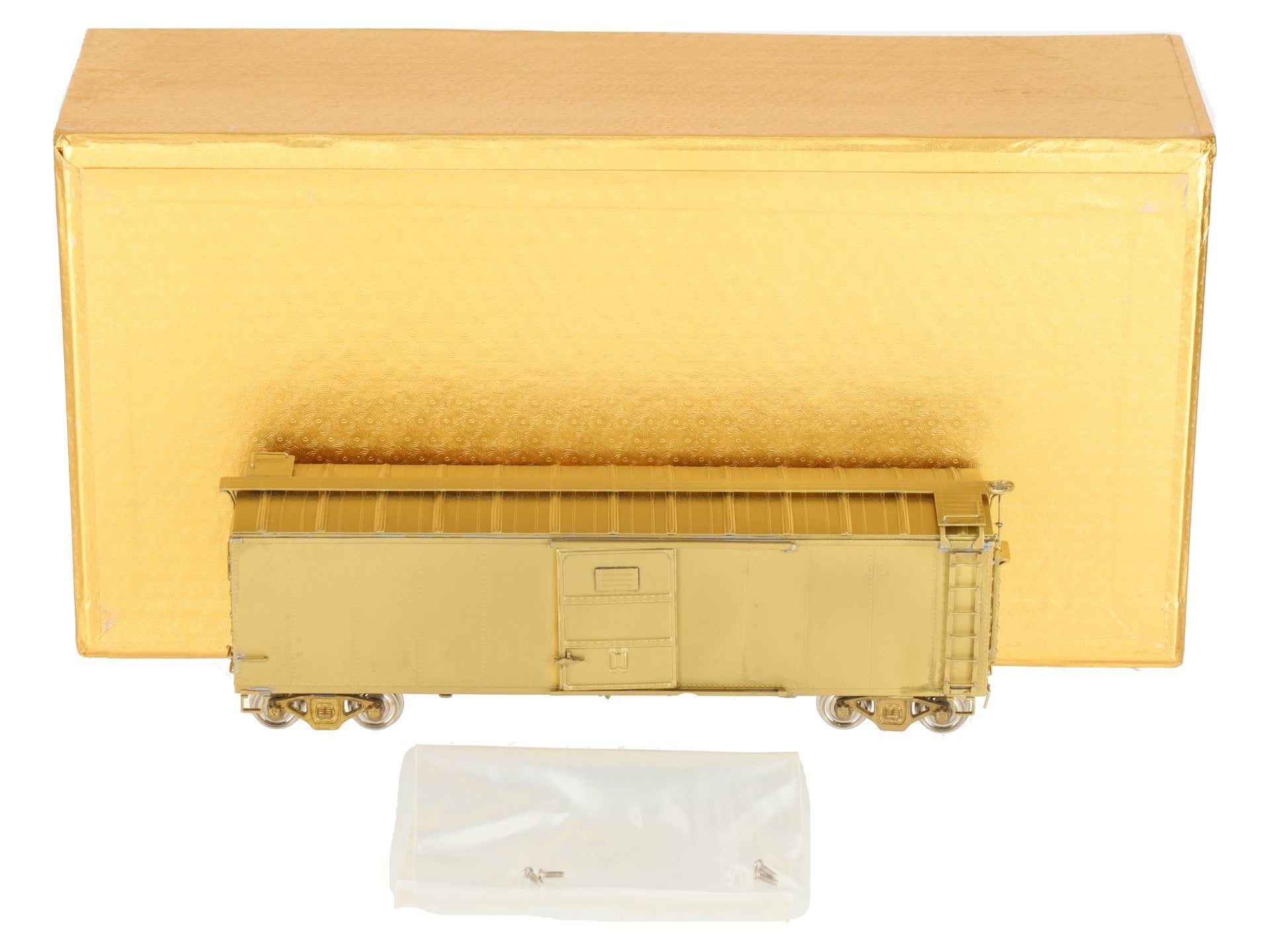 Oriental Limited 0893 HO Scale BRASS Unpainted Chesapeake & Ohio Box Car EX/Box