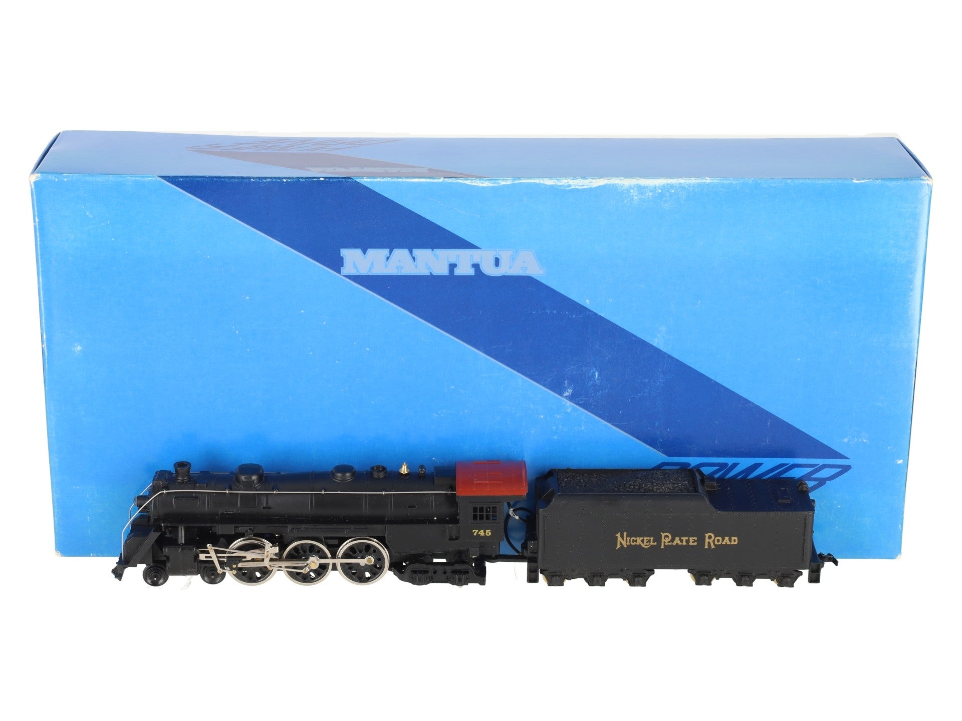 Mantua 333-70 HO Nickel Plate Road 4-6-4 Steam Locomotive & Tender #745 LN/Box