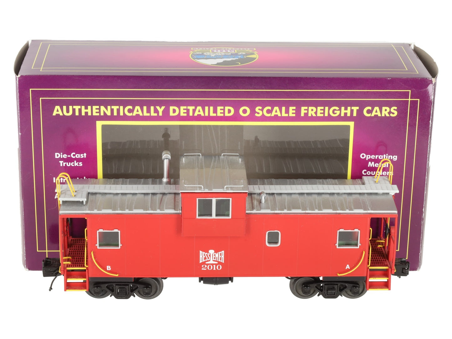 MTH 20-91340 O Gauge B&LE Extended Vision Caboose