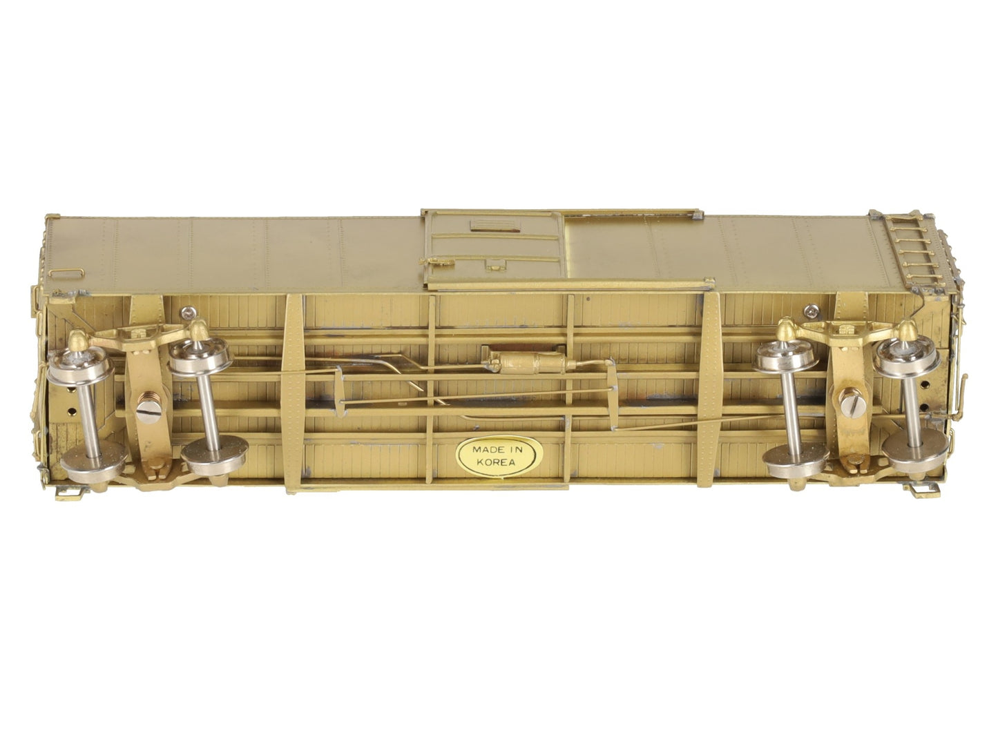 Oriental Limited 0893 HO Scale BRASS Unpainted Chesapeake & Ohio Box Car EX/Box