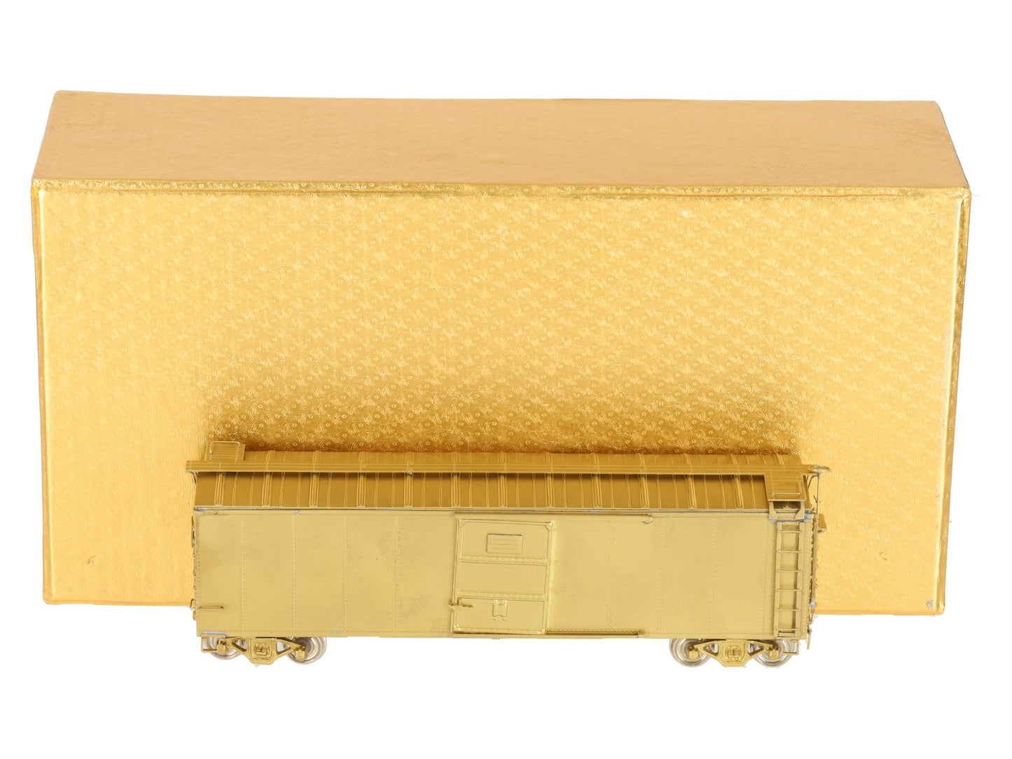Oriental Limited 0893 HO Scale BRASS Unpainted Chesapeake & Ohio Box Car EX/Box