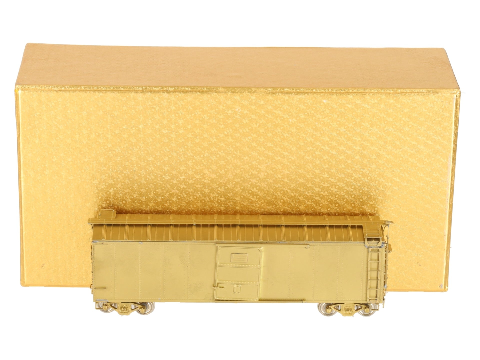 Oriental Limited 0893 HO Scale BRASS Unpainted Chesapeake & Ohio Box Car EX/Box