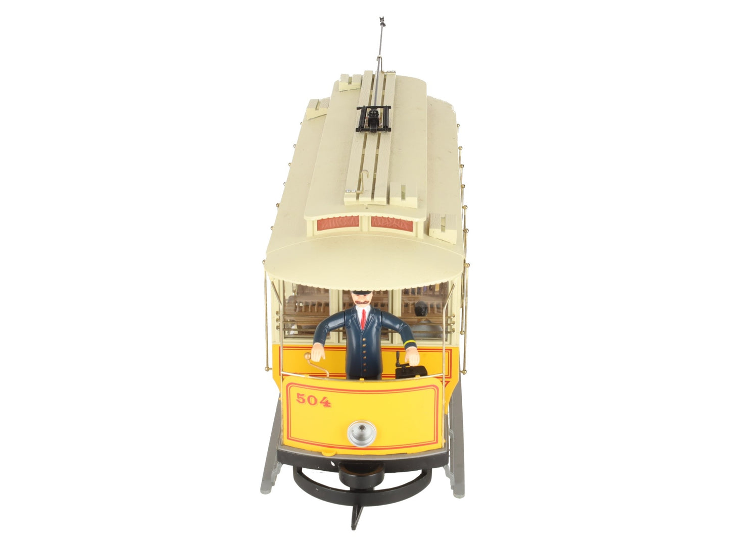 Bachmann 93938 G Scale United Traction Co Motorized Open Street Car EX/Box