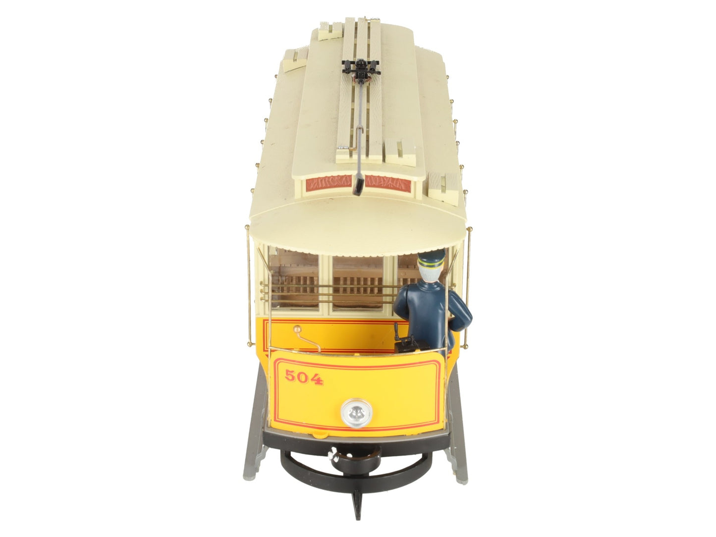 Bachmann 93938 G Scale United Traction Co Motorized Open Street Car EX/Box